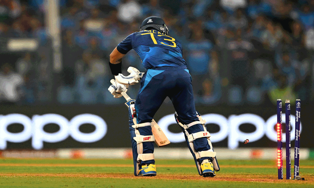 India rout Sri Lanka by 302 runs to seal World Cup semi-final spot