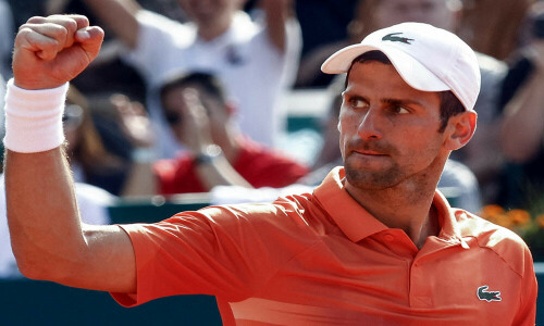 Djokovic beats Rune to reach ninth Paris Masters semi-final