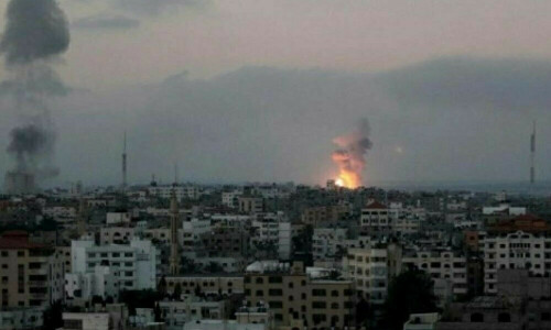 Hamas health ministry says 15 killed at Gaza UN school in Israeli strike