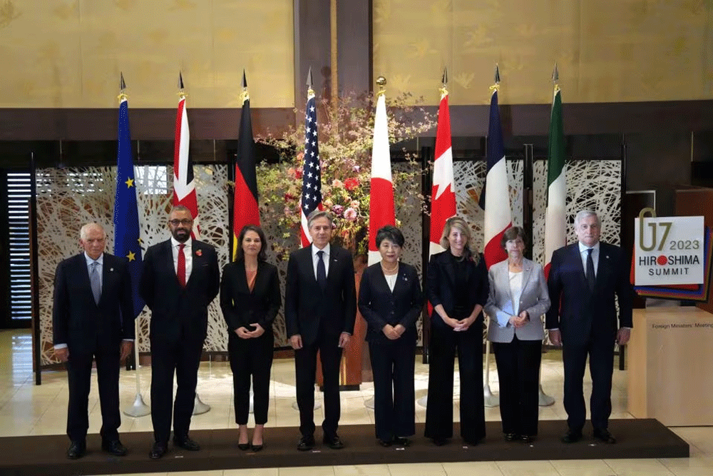 G7&rsquo;s top diplomats prepare statement on Gaza conflict