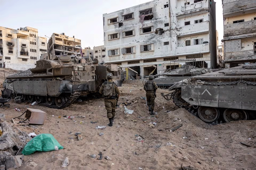 Fierce fighting in Gaza City; US says Palestinians must govern Gaza post-war