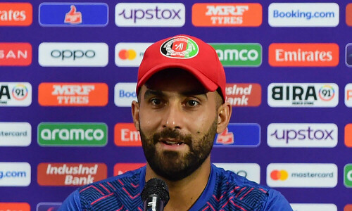 &lsquo;I expected more&rsquo;, says Afghanistan captain as World Cup dream slips away
