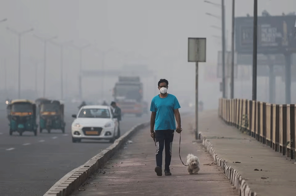 Indian capital gets a breather as rain brings respite from smog