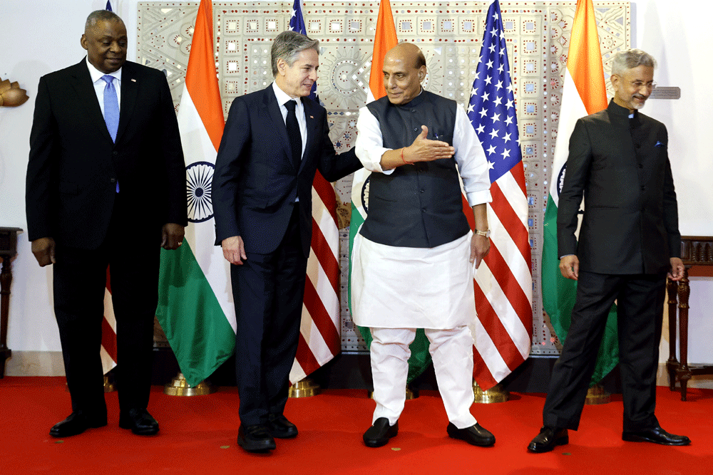 Blinken in India for talks on China, Israel