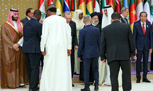 Middle East leaders slam Israel at Saudi-hosted summit on Gaza