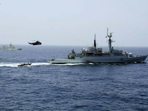 China, Pakistan navies hold drills days after Russia&rsquo;s historic Andaman exercise
