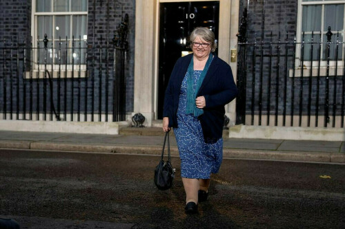 British environment minister Coffey resigns in reshuffle