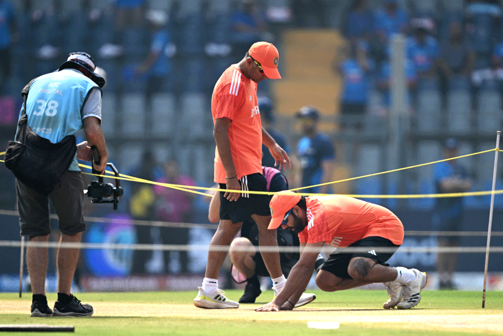 India-New Zealand World Cup semi-final being played on used pitch