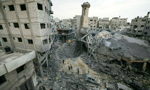 Hamas health ministry says more than 80 dead in strikes on refugee camp