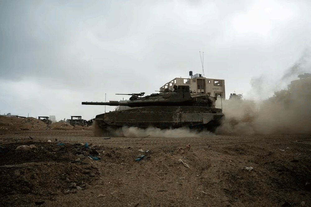 Israeli tanks reported near hospital in embattled north Gaza