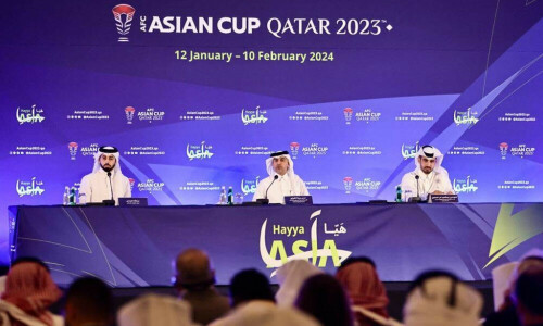Ticket revenues from Qatar Asian Cup to support Palestinians