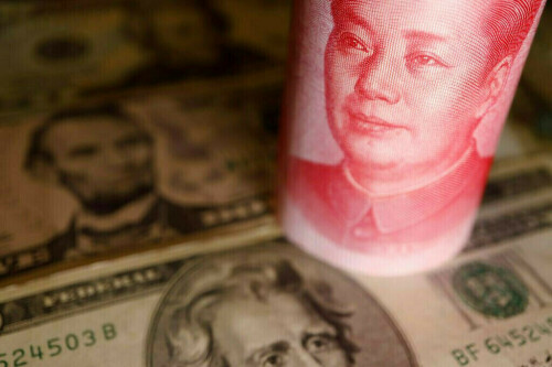 Yuan drags dollar to fresh lows