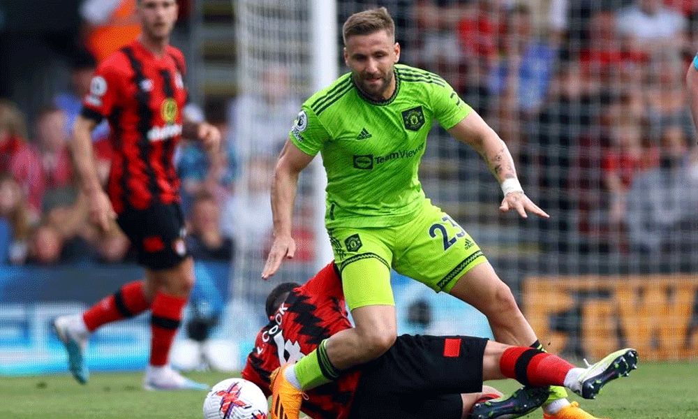 Man Utd&rsquo;s Shaw returns to training after injury