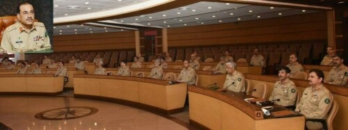 Army&rsquo;s Formation Commanders&rsquo; Conference extends complete support for Palestine amid Gaza war