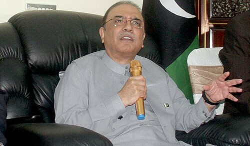 Asif Zardari says Bilawal &lsquo;not fully trained&rsquo; in politics