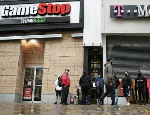 GameStop shares climb on strong volume