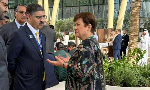 IMF chief praises Pakistani authorities for maintaining economic stability
