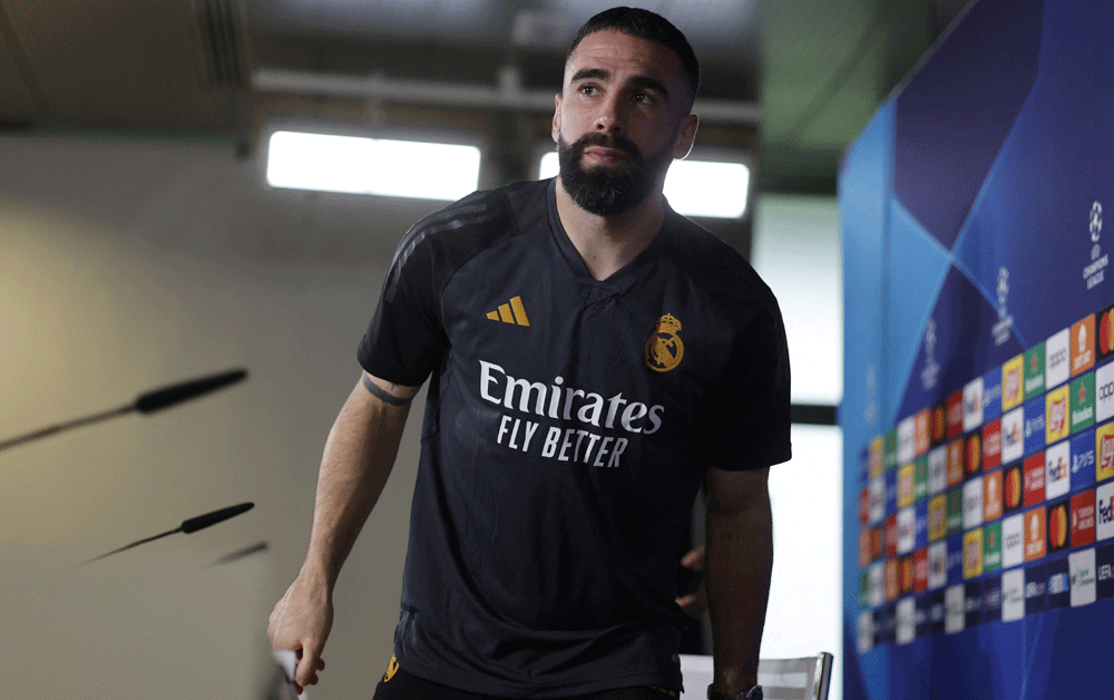 Real Madrid lose defender Carvajal to calf injury