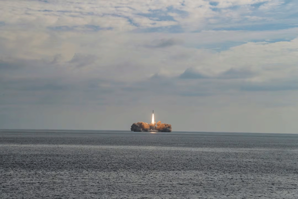 South Korea flies solid-fuel rocket amid space race with North Korea