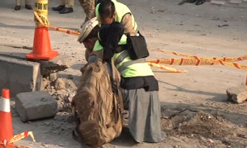 At least 3 children among 4 injured in blast on Peshawar&rsquo;s Warsak Road