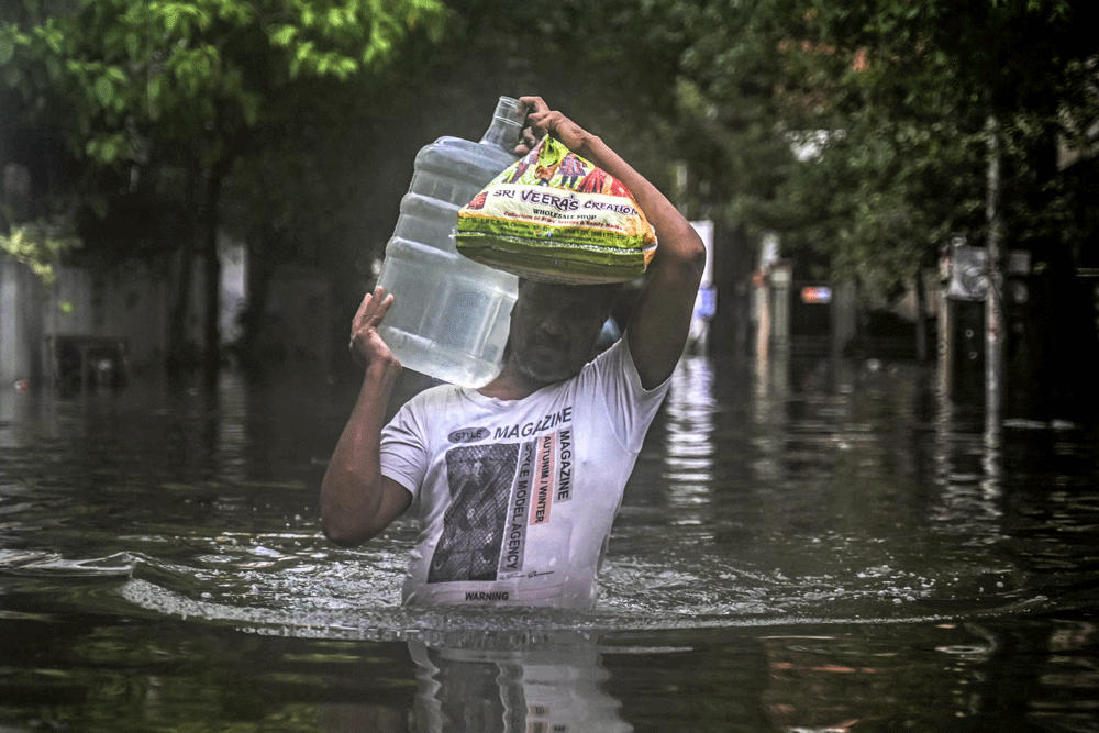 Chennai flooded as heavy rains from cyclone Michaung batter south India