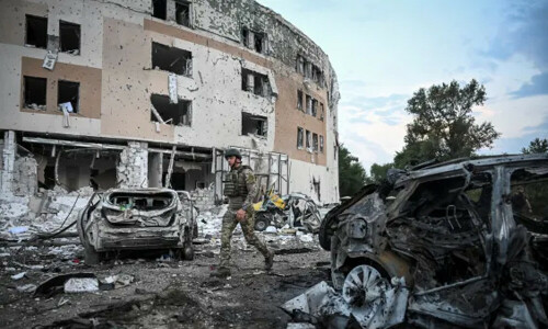 Ukraine urges people to save energy after plant hit