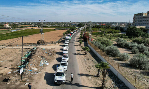 UN aid chief sees &lsquo;promising signs&rsquo; of Gaza access via Israel crossing