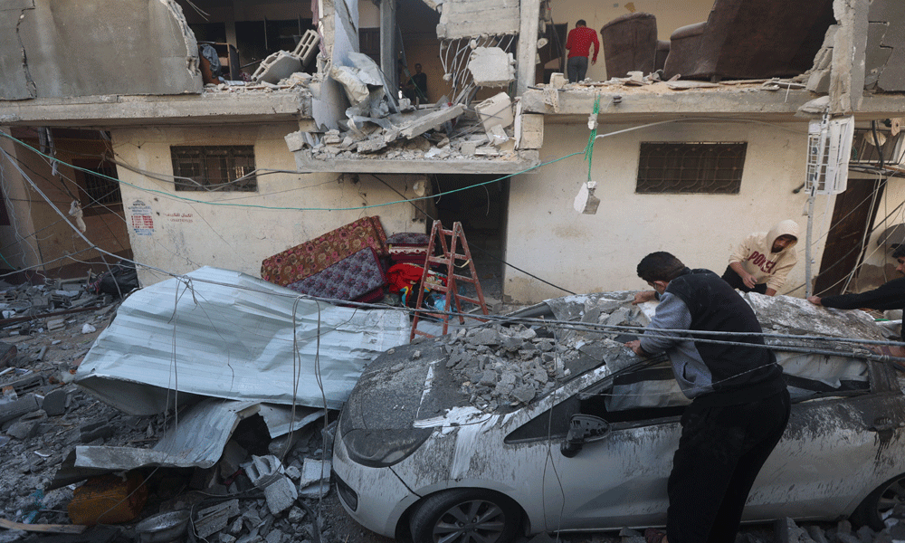 Israel sharply ramps up Gaza strikes, US alarmed