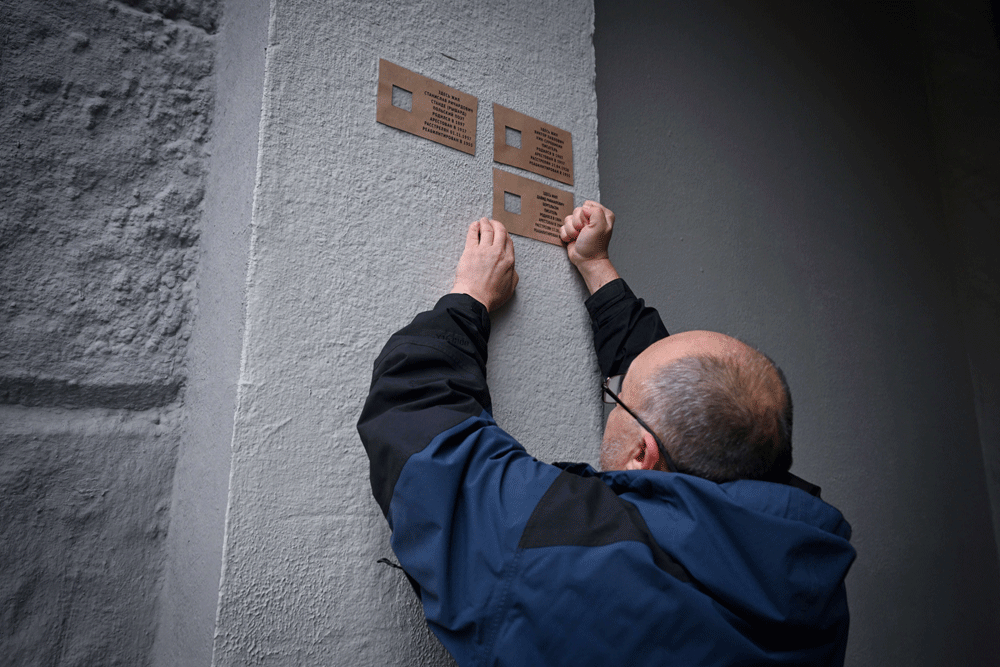 &lsquo;Bygone era&rsquo;: Disappearing plaques for Stalin victims