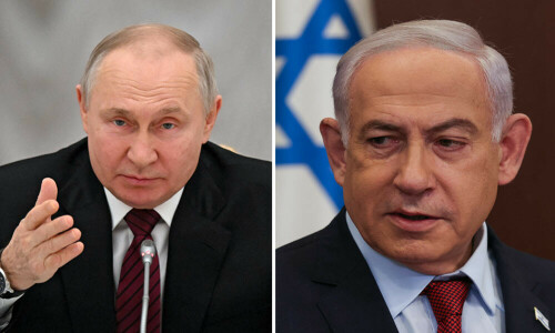 Netanyahu speaks to Putin, voices disapproval of Iran ties