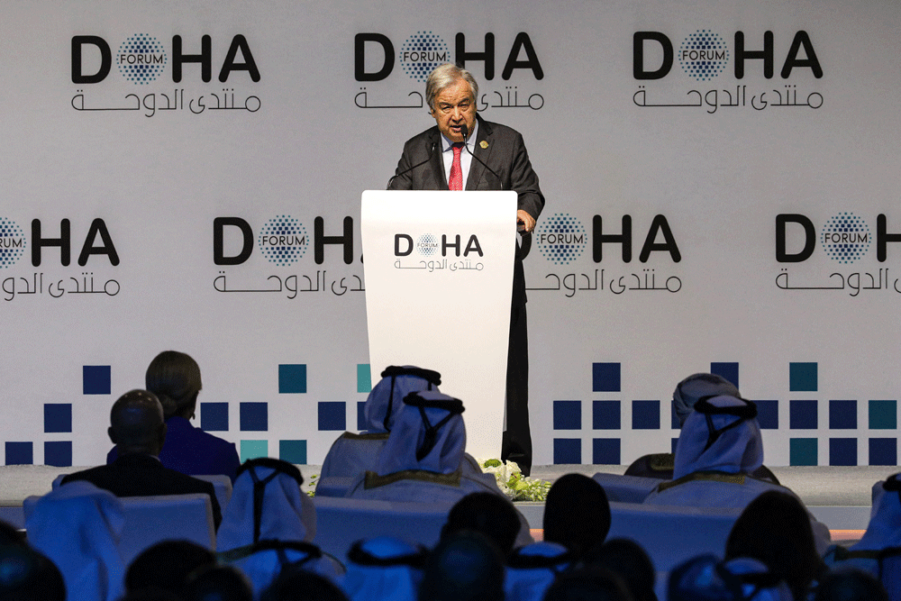 UN chief urges COP28 to phase out fossil fuels