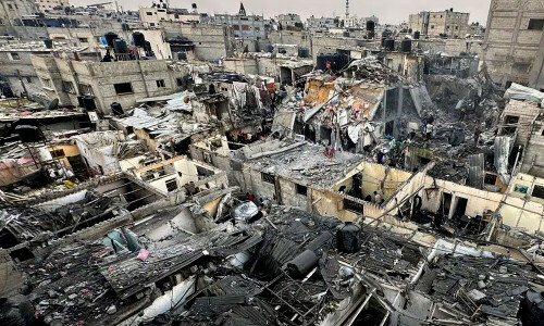 Nearly a fifth of Gaza&rsquo;s buildings destroyed or damaged: UN estimate