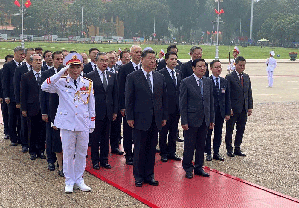 China&rsquo;s Xi meets Vietnam leaders in second day of state visit to Hanoi