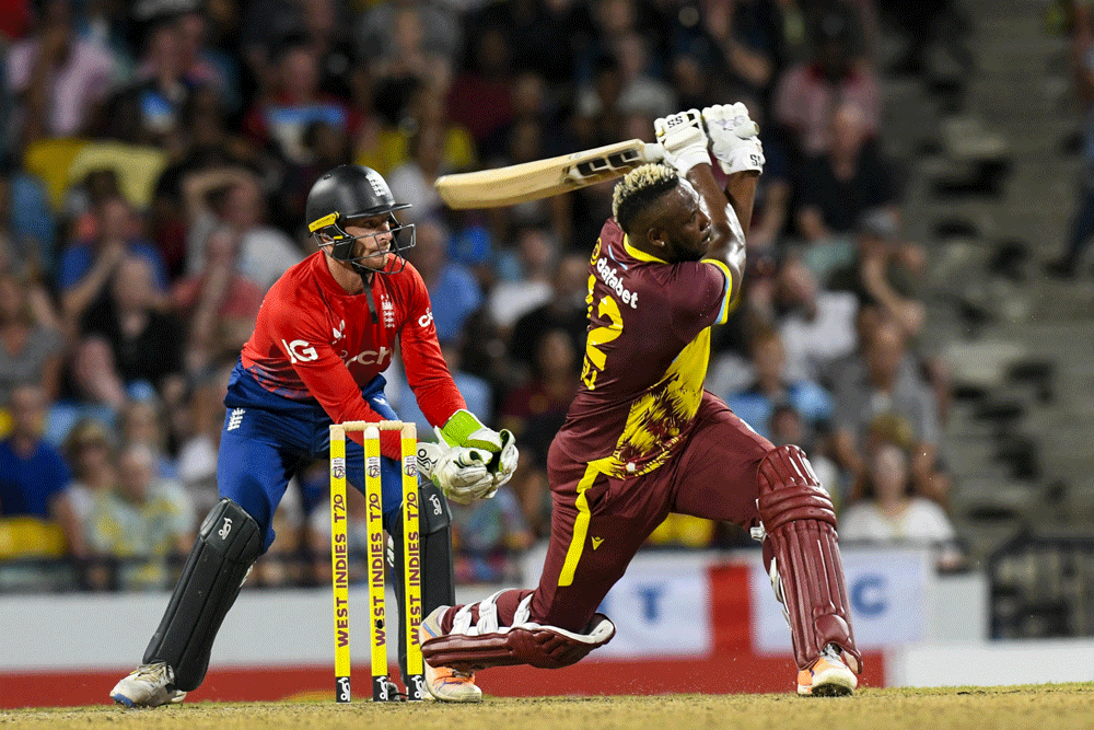 Recalled Russell shines as West Indies beat England in first T20