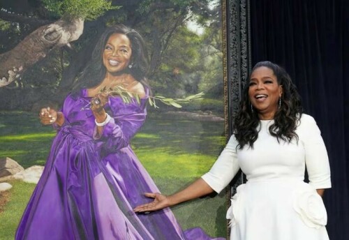 Oprah Winfrey portrait unveiled at National Portrait Gallery Oprah Winfrey portrait unveiled at National Portrait Gallery