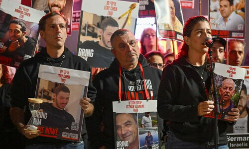 'Stop the fight and start negotiations,' Israel hostage families say 'Stop the fight and start negotiations,' Israel hostage families say