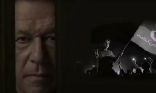 Imran Khan uses AI-crafted speech to call for votes