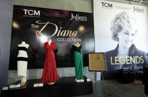 Princess Diana dress sells for record $1.1mn at auction