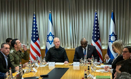 US defense chief urges Israel to do more to protect Gaza civilians