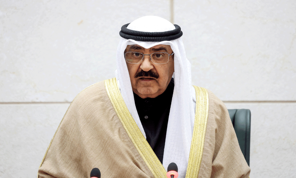 Kuwait&rsquo;s new emir Sheikh Meshal accepts cabinet&rsquo;s resignation
