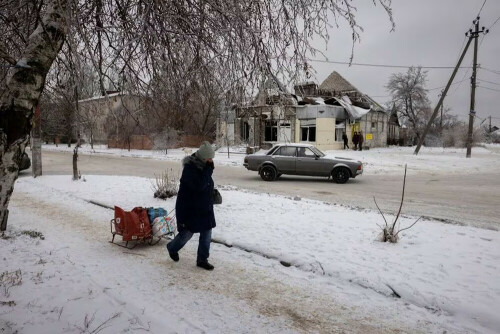 Ukrainian town faces tough winter, a year after driving out Russian forces