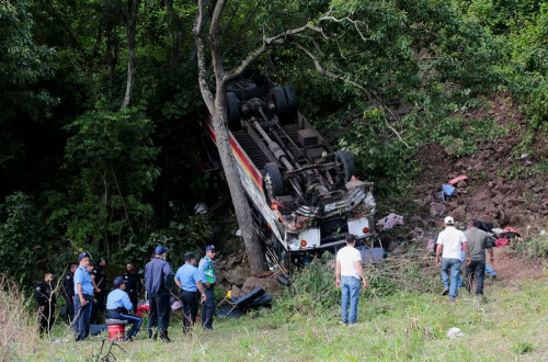 At least 19 die in Nicaragua bus accident