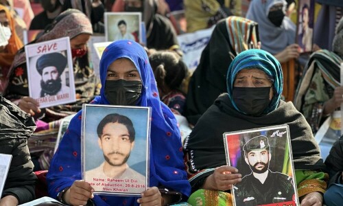 290 Baloch protesters released from jail, police custody: interior ministry
