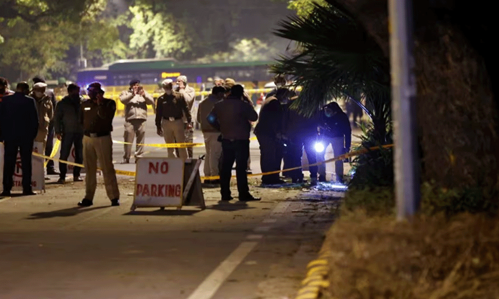 Blast near Israeli embassy in New Delhi, all staff unharmed