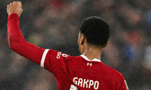 Gakpo backs Liverpool forwards to fill in for absent Salah