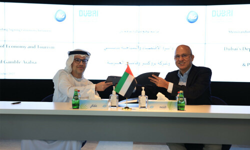 DET, P&G&rsquo;s sign partnership to contribute towards Dubai&rsquo;s economic growth