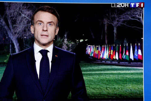 Macron says 2024, marked by Olympics, will be year of French pride and hope