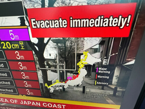 Massive earthquake jolts Japan, residents rush to evacuate coast