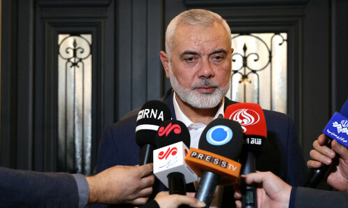 Hamas chief says ‘open’ to one Palestinian govt for Gaza and West Bank Hamas chief says ‘open’ to one Palestinian govt for Gaza and West Bank