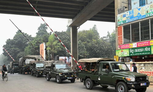 Bangladesh deploys army to keep peace ahead of Sunday&rsquo;s election